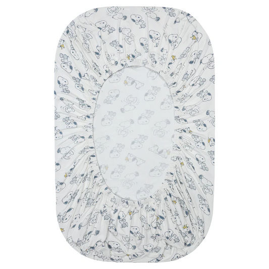 史努比嬰兒床單 ( 藍色派對 )