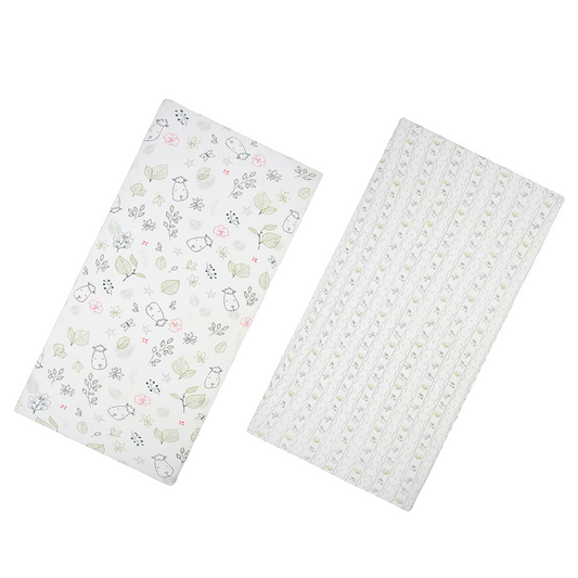 夢幻花園-嬰兒床單