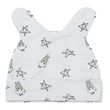 星星羊初生嬰兒帽