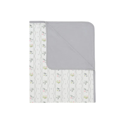 夢幻花園-雙層被毯 ( 條紋款 )