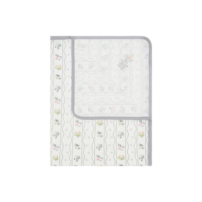 夢幻花園-單層被毯 ( 條紋款 )