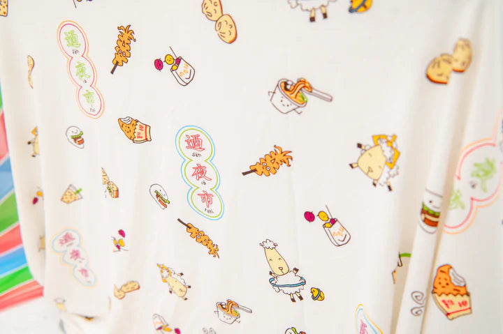 台灣夜市版 - 單層被毯 ( 80X100cm )