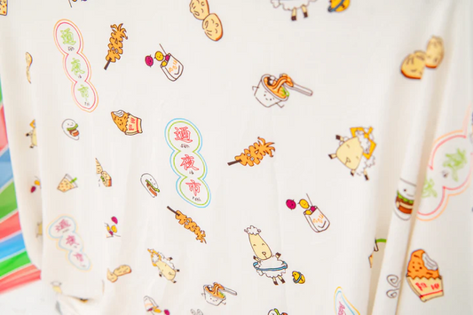 台灣夜市版 - 雙層被毯 ( 110X160cm )