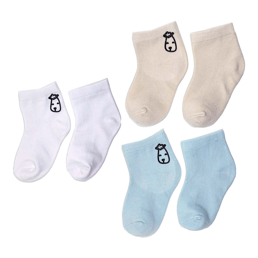 黑框抱抱羊幼童短襪