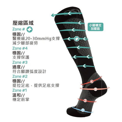 FS4+運動加壓小腿襪