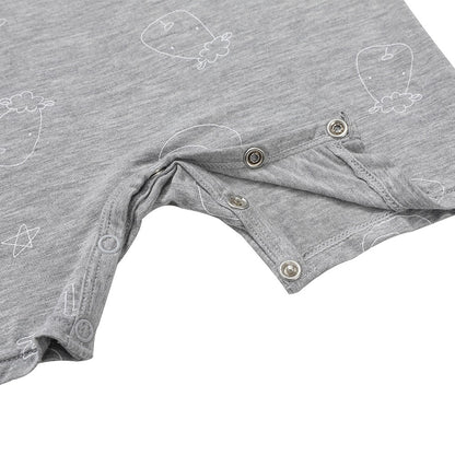 甜夢灰褲襠包屁衣