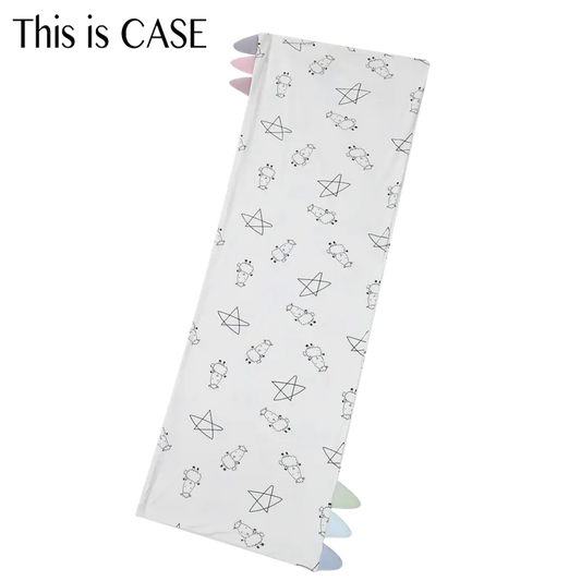 BED-TIME BUDDY™ cute系列白色安撫抱枕替換套