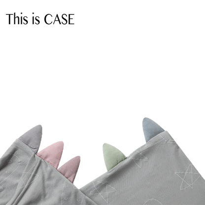 BED-TIME BUDDY™ cute系列灰色安撫抱枕替換套