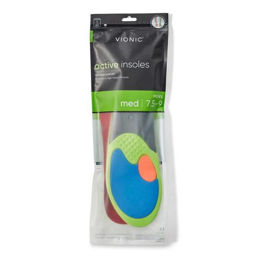 VIONIC法歐尼 全腳掌 彈力吸震運動型矯正鞋墊 ( 男款 )