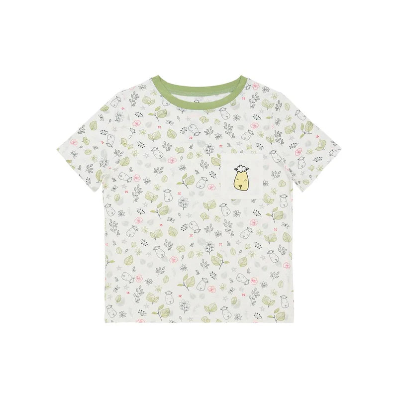 夢幻花園-女成人短袖上衣