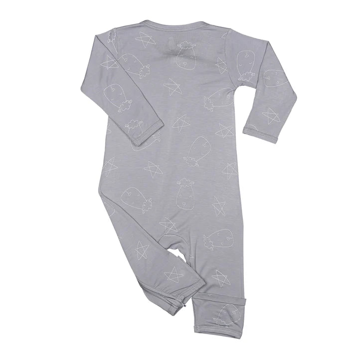 cute系列雙拉鍊長袖連身衣