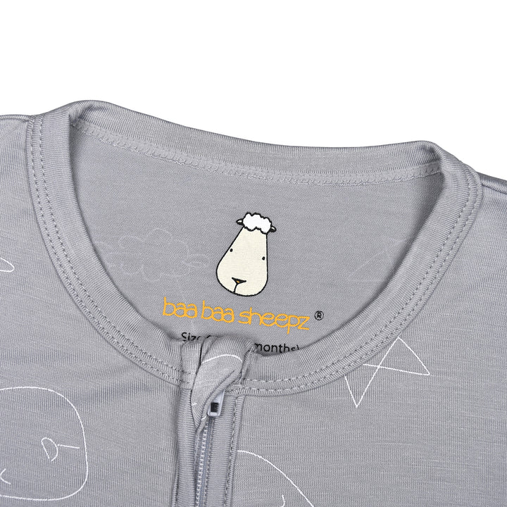 cute系列雙拉鍊長袖連身衣